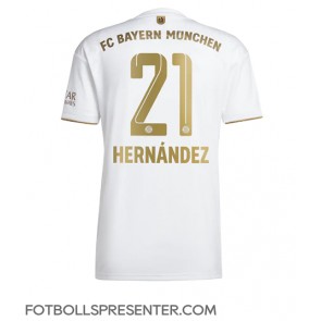 Bayern Munich Lucas Hernandez #21 Borta Matchtröja 2022-23 Kortärmad